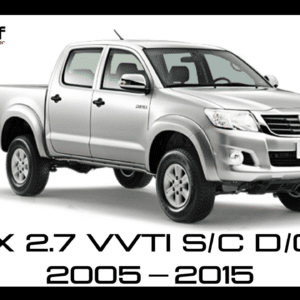 Hilux 2.7 VVTI S/C D/C E/C 2005 - 2015 (SILENT BUT STRONG)