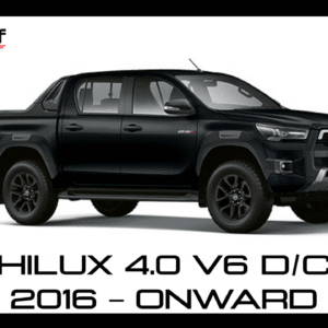 Hilux 4.0 V6 D/C 2016 - Onward (SILENT BUT STRONG)
