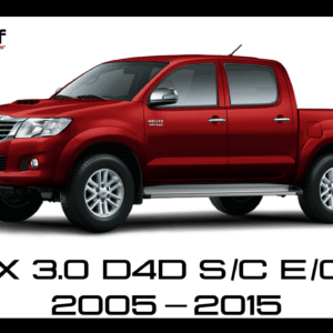 Hilux 3.0 D4D S/C E/C D/C 2005 - 2015 (LOUD AND PROUD)