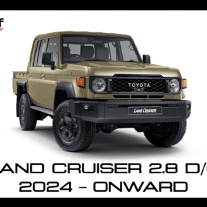 Land Cruiser 2.8 D/C 2024 - Onward (BEST OF BOTH WORLDS)