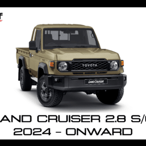 Land Cruiser 2.8 S/C 2024 - Onward (BEST OF BOTH WORLDS)
