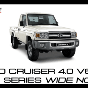 Land Cruiser 4.0D V6 S/C 79' Series Wide Nose (BEST OF BOTH WORLDS)