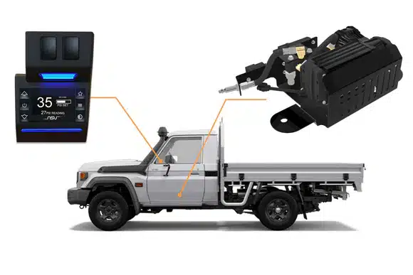 NSV LandCruiser 70 Single Cab Smart Compressor (2022+)