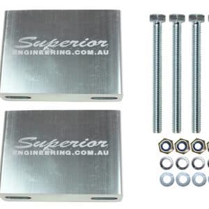 Superior Billet Series 6061-T6 Alloy Sway Bar Extensions Suitable For Toyota LandCruiser 76/78/79/80/105 Series Front 6-7 Inch (150-175mm) Lift - LFSB85-KIT