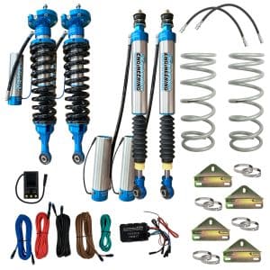 Superior Remote Reservoir ECDS 2.5 2 Inch (50mm) Lift Kit Suitable For Toyota LandCruiser 300 Series (Kit) - SUP-ECDS-LC3002